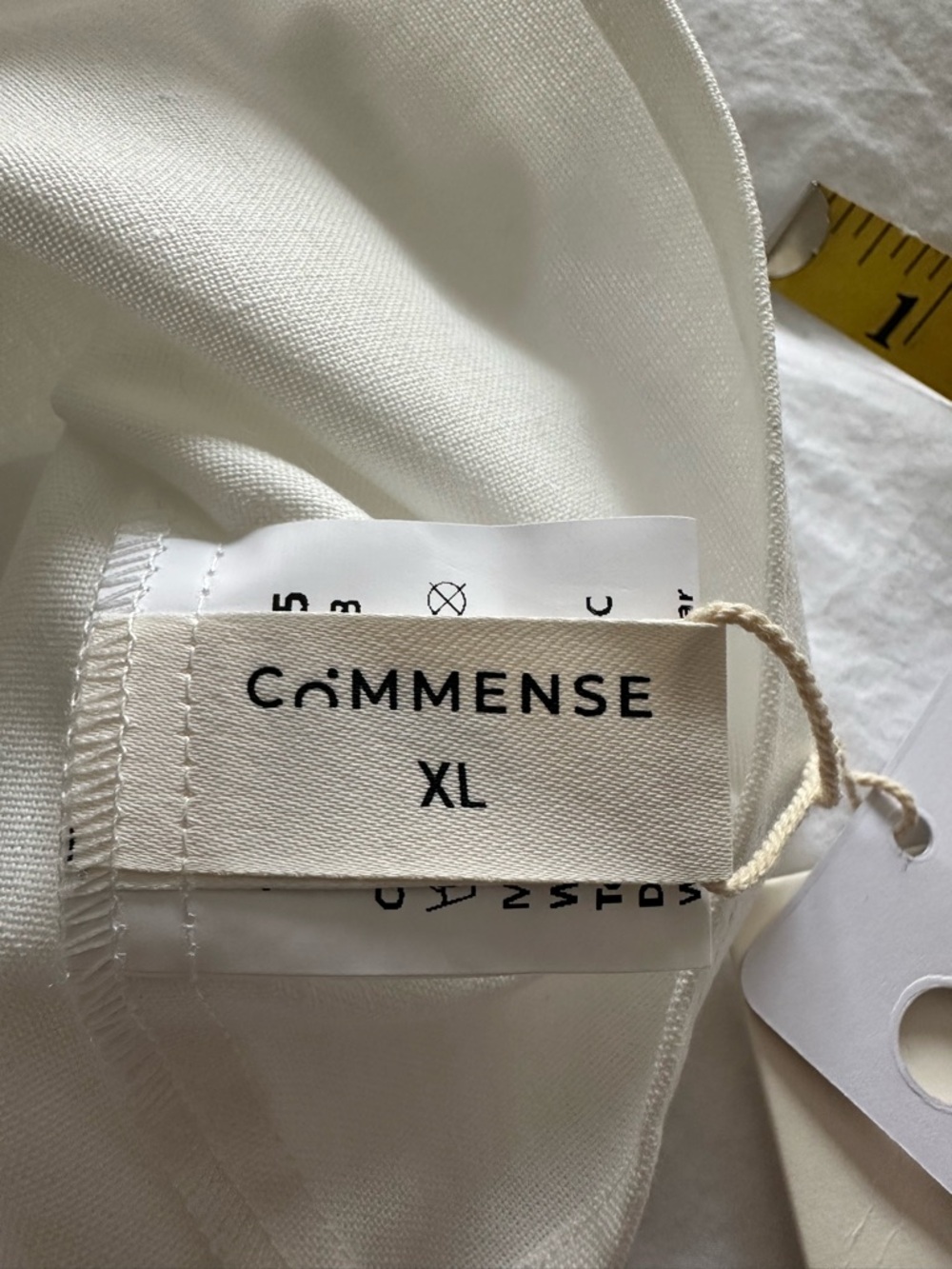 Commense NWT Ruffle-Strap top, size XL - Picture 7 of 11